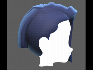 Base Hair for Boy V24 3D Model