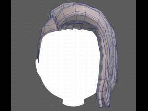 Base Hair for Boy V24 3D 모델