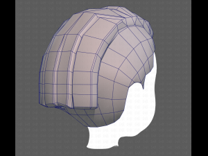 Base Hair for Boy V24 3D 모델