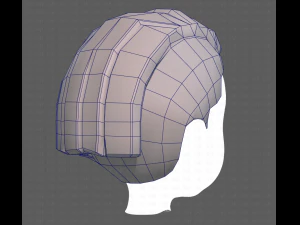 Base Hair for Boy V24 3D Model