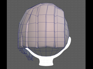 Base Hair for Boy V24 3D 모델