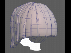 Base Hair for Boy V24 3D 모델