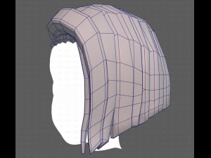 Base Hair for Boy V24 3D Model