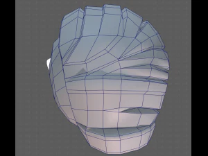 Base Hair for Boy V24 3D Model