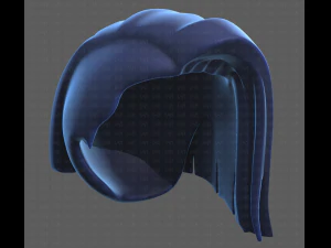 Base Hair for Boy V24 3D Model