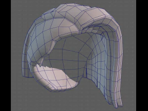 Base Hair for Boy V24 3D Model