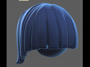 Base Hair for Boy V24 3D 모델