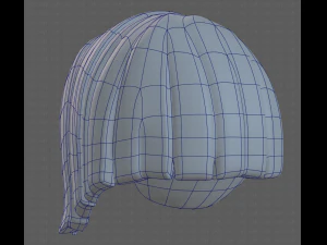 Base Hair for Boy V24 3D Model