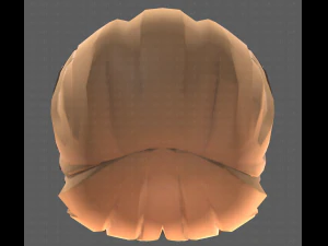 Base Hair for girl V25 3D Model