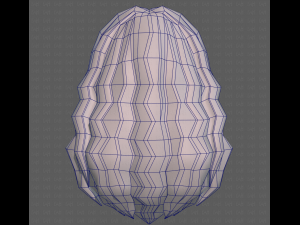 Base Hair for girl V26 3D-Modell
