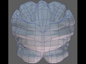 Base Hair for girl V26 3D-Modell