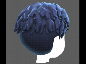 Base Hair for Boy V25 3D 模型