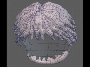 Base Hair for Boy V25 3D Model