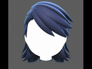 Base Hair for Boy V26 3D Model
