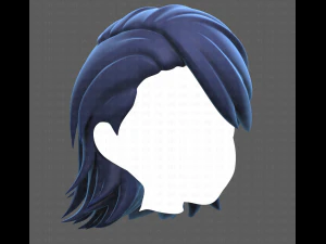 Base Hair for Boy V26 3D Model
