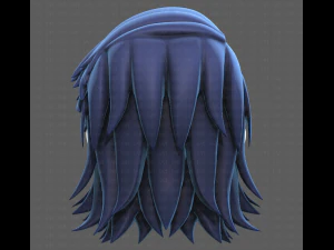 Base Hair for Boy V26 3D Model