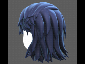 Base Hair for Boy V26 Model 3D