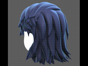 Base Hair for Boy V26 3D Model
