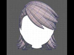 Base Hair for Boy V26 3D Model