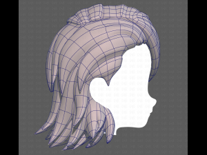 Base Hair for Boy V26 Model 3D