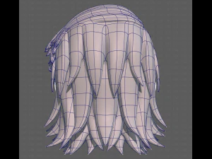 Base Hair for Boy V26 3D Model