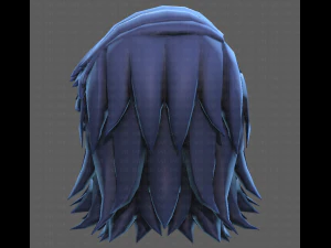 Base Hair for Boy V26 3D Model