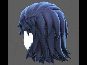 Base Hair for Boy V26 3D Model