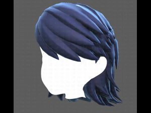 Base Hair for Boy V26 3D Model