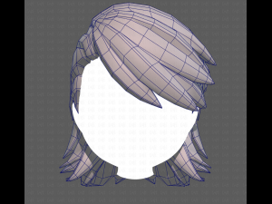 Base Hair for Boy V26 Model 3D
