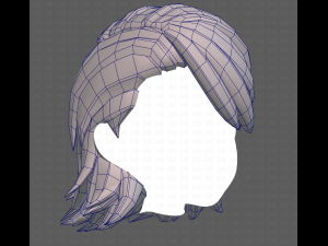 Base Hair for Boy V26 Model 3D
