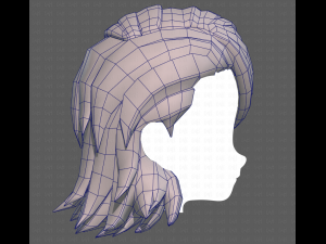 Base Hair for Boy V26 Model 3D