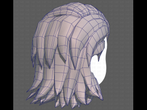 Base Hair for Boy V26 Model 3D