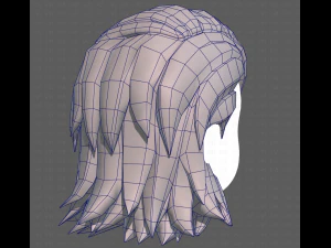 Base Hair for Boy V26 3D Model
