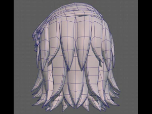 Base Hair for Boy V26 3D Model