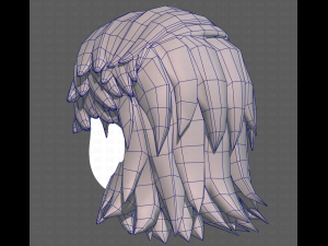 Base Hair for Boy V26 Model 3D