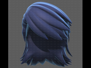 Base Hair for Boy V26 Model 3D