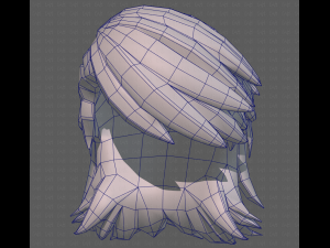 Base Hair for Boy V26 Model 3D