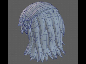Base Hair for Boy V26 3D Model