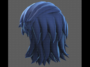 Base Hair for Boy V26 Model 3D