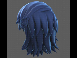 Base Hair for Boy V26 3D Model