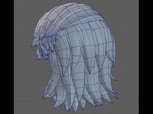 Base Hair for Boy V26 3D Model