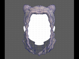 Base Hair for girl V28 Model 3D