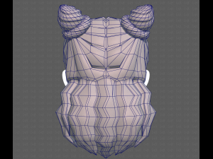 Base Hair for girl V28 Model 3D