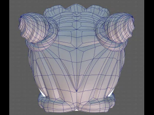 Base Hair for girl V28 3D Model