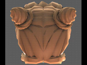 Base Hair for girl V28 3D Model