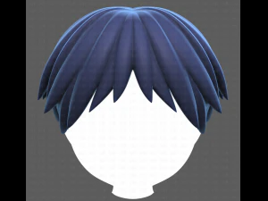 Base Hair for Boy V27 3D Model