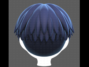 Base Hair for Boy V27 Modelo 3D