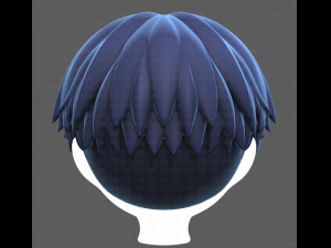 Base Hair for Boy V27 3D Model