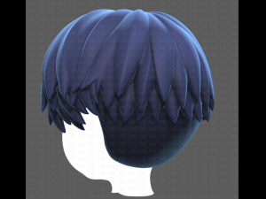 Base Hair for Boy V27 Modelo 3D
