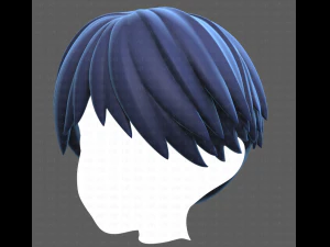 Base Hair for Boy V27 3D Model